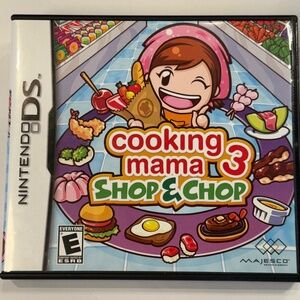 Cooking Mama 3 Shop & Chop Nintendo DS